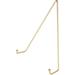 Mercer41 Gold Wall Mountable Hanger, 7.5" H x 6.25" W x 2.25" D (For Plates 8" - 10"), Pack of 3 Metal in Yellow | 10 H x 8.25 W x 2 D in | Wayfair