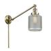 Breakwater Bay Iyana 1-Light Dimmable Swing Arm Lamp Glass/Metal in Yellow | 25 H x 6 W x 30 D in | Wayfair C6B3792F6196439BAC4BECF97334917F