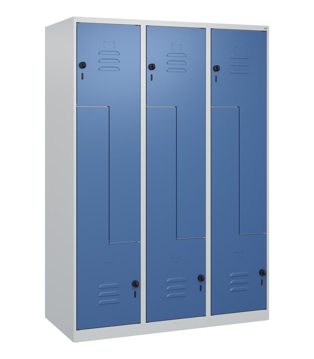 C+P Z-Spind Classic PLUS, 6 Abteile, 1700x1200x500mm, 7035/5023 Image