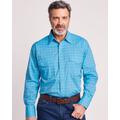 Blair Men's Wrangler® Wrinkle-Resistant Long-Sleeve Shirt - Blue - XL