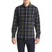 Mizzen+main City Trim Fit Plaid Stretch Flannel Button-down Shirt