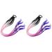 Set of 2 Halloween 12 Braids (31 Ponytails Wig Women s Miss Braided Hair Extension Wigs to Weave High Temperature Wire