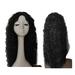 marioyuzhang Half Wigs for Black Women Human Hair Wig Bundles 24 Curly Hair Lace Wig Curly Hair Human Wig 360 Non-Stick Lace Front Wig Glueless Closure Wefted Wigs