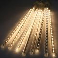 144 LED Meteor Shower Rain Light Tube String Indoor Party Garden Tree Decoration