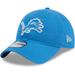 Women's New Era Blue Detroit Lions Game Day Flower 9TWENTY Adjustable Hat