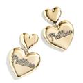 WEAR by Erin Andrews x Baublebar Philadelphia Phillies Heart Statement Drop Earrings