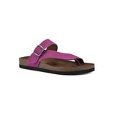 Women's Carly Sandal by White Mountain in Purple Rain Suede (Size 7 M)