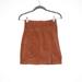 Free People Skirts | Free People Corduroy Skirt Brown Women's 0 Mini Solid High Rise Cotton Stretch | Color: Brown | Size: 0