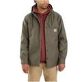 Carhartt Jackets & Coats | Carhartt Men's Rain Defender Relaxed Fit Heavyweight Hooded Shirt Jacket 4xl | Color: Green | Size: 4xl