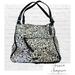 Jessica Simpson Bags | Jessica Simpson Animal Print Camille 4 Post Tote Purse Cream And Black Nwot | Color: Black/Cream | Size: Os