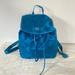 Coach Bags | Coach Backpack, Nylon Blue Giant Monogram 11”H 12”W | Color: Blue | Size: Os