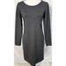 Athleta Dresses | Athleta Gray Long Sleeve Sheath Dress Stretch Zipper | Color: Gray/Silver | Size: S