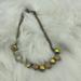 J. Crew Jewelry | J Crew Statement Necklace Chunky Gold Chain & Stones | Color: Gold/Pink | Size: Os