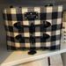 Kate Spade Bags | Kate Spade New York Box Tote Black White Gingham Plaid | Color: Black/White | Size: Os