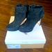 Jessica Simpson Shoes | Jessica Simpson Reecie Black Suede Boots 8.5 | Color: Black | Size: 8.5