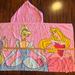 Disney Bath | Disney Store Princess Hooded Towel For Bath/Beach | Color: Blue/Gold | Size: Os