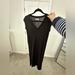 Madewell Dresses | Madewell T-Shirt Dress | Color: Black | Size: Xs
