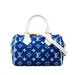 Louis Vuitton Bags | Louis Vuitton Monogram Velvet Speedy Bandouliere 20 Satchel | Color: Blue | Size: Os