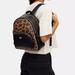 Coach Bags | Coach Court Backpack With Signature Canvas And Leopard Print Book Bag Cn764 | Color: Brown/Tan | Size: Os