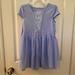 Disney Dresses | Disney Frozen Ii Elsa Cosplay Tutu Tulle Dress With Cape Girls Size M 7-8 Nwt | Color: Blue | Size: Mg