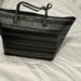 Kate Spade Bags | Kate Spade Large Tote. Black And Silver Glitter Striped | Color: Black/Silver | Size: Os