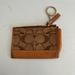 Coach Bags | Coach Mini Key Ring And Wallet | Color: Brown/Tan | Size: Os