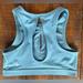 Nike Intimates & Sleepwear | Nike Blue High Neck Keyhole Swoosh Sports Bra Medium | Color: Blue | Size: M