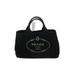 Prada Tote Bag: Black Graphic Bags