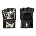 Tapout MMA Pro Fight Handschuhe aus Leder (1 Paar) PRO MMA, Black/Ecru, XL, 960005