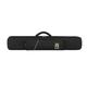 Harilla 3x4 Pool Cue Cases Holds 3 Butts and 4 Shafts 1/2 Snooker Cue Cases 9-ball Pool Cue Cases Wear Resistant 7 Hole Pool Cue Bag, Black