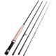 Fishing Rod, Freshwater Flying Rod, Trout, Salmon Fishing Gear, Telescopic Fishing Rod (Color : Burgundy)