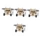 ibasenice 4 Sets Solar Rover Kids Novelty Toys Science Kit Solar Power Car Toy Car Toys for Boys Car Toys for Kids Electric Motor Robotic Kids Car Toys Stem Kits Puzzle Child Gift Wooden