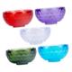 FRCOLOR Pack of 15 Crystal Bowls Acrylic Hair Mask Hair Mask DIY Mask Bowl Cosmetic Supplies Skin Care Tools Bowl for Skin Care Beauty Tool Spa Mixing Bowl Spice Bowl Supplies