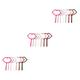 Beavorty 21 Pcs Lip Makeup Mirror Cosmetic Hand Mirror Portable Vanity Mirror White Small Hand Mirror Outdoor Cosmetics Mirror Outdoor Makeup Mirror Compact Vintage Travel Abs Small Mirror