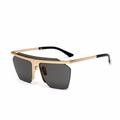 Women Men Rimless Sunglasses Hip Hop UV400 Eyewear Lady Sun Glasses Female,2,One size