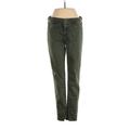 Adriano Goldschmied Jeggings - Mid/Reg Rise: Green Bottoms - Women's Size 27