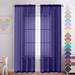 Bedroom Curtains 2 Panel Sets 84" Inch Length.W42 X L84 inches