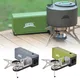 Réchaud à gaz de camping portable cuisinière pliante randonnée en plein air barbecue voyage