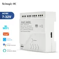 Tuya-Disjoncteur de moteur lumineux télécommandé interrupteur intelligent RF 4CH WiFi