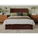 AFI Furnishings Madison Solid Wood Platform Bed Wood in Brown | 50 H x 79.92 W x 82.83 D in | Wayfair AR8656004