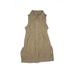 Dress - Shirtdress: Tan Print Skirts & Dresses - Kids Girl's Size Medium