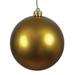 The Holiday Aisle® Sequin Ball UV Drilled Ball Ornament Plastic in Green | 6 H x 6 W x 6 D in | Wayfair THDA4417 42510588