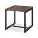 Latitude Run® Nazime Square 21.6" L x 21.6" W Outdoor Side Table Metal in Brown | Wayfair 214ACC4A9FAD46C0AE8BAFB6B5F770C3