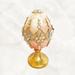 The Holiday Aisle® Capiz Jeweled Egg Stand Plastic | 9" H x 5.5" W x 5.5" D | Wayfair 0EA7321A80C741D3956B6D65D151932D