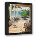 Highland Dunes Porch Sitting On Canvas Print Canvas | 1400 H x 1600 W x 1.75 D in | Wayfair E7DC261ADD1E4AFA9646F6C83AE7FE7E