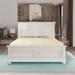 Alcott Hill® Cherelyn Solid Wood Platform Bed Wood in White | 52.8 H x 58.7 W x 74 D in | Wayfair F06DF6D57E7D4E0E98078BC32075B9FD