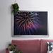 Ebern Designs Sky Flower - Single Picture Frame Print on Canvas in Indigo | 30 H x 44 W x 1.5 D in | Wayfair B399D6D1D4454F66B6EE59E7345ABEAC