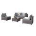 Latitude Run® Chucky 5 - Pieces Rattan Conversation Set w/ Cushions in Gray | Outdoor Furniture | Wayfair 391702A776164150A02E37740B9FE7C2