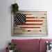 Williston Forge American Flag Canvas in Brown | 26 H x 38 W x 1.5 D in | Wayfair 523CD6BB6F224BD6AB4C118DCACE39C9