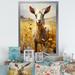 August Grove® Cute Goat Portrait In Meadow III On Canvas Print Metal in Yellow | 40 H x 30 W x 1.5 D in | Wayfair 97458A6FA61F4376BDBB8B229B8E1C55